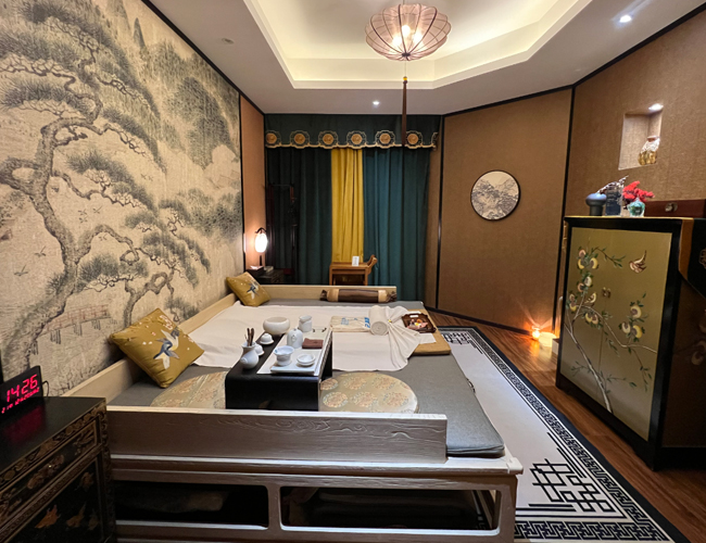 上海宝山足疗减压会所环境展示（二）一种真挚的艺术生活态度